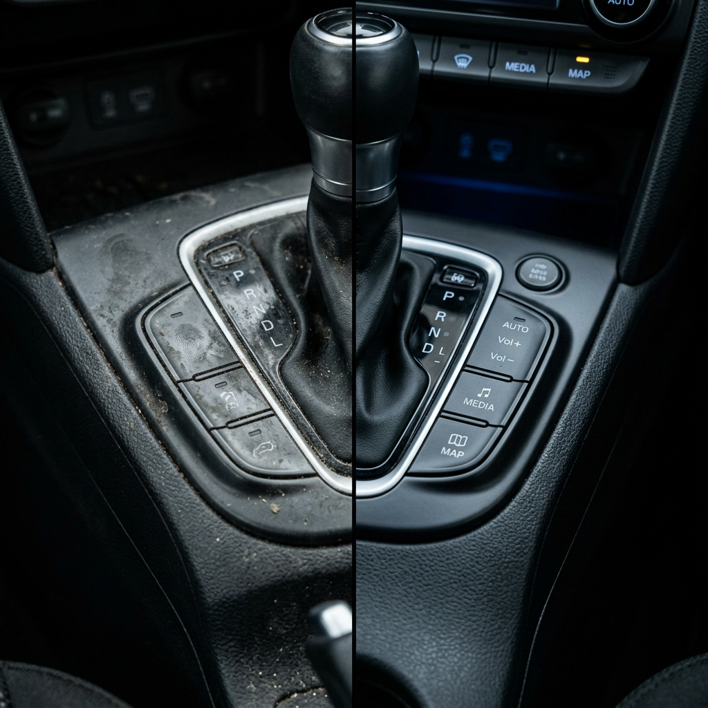 Centre Console Before After