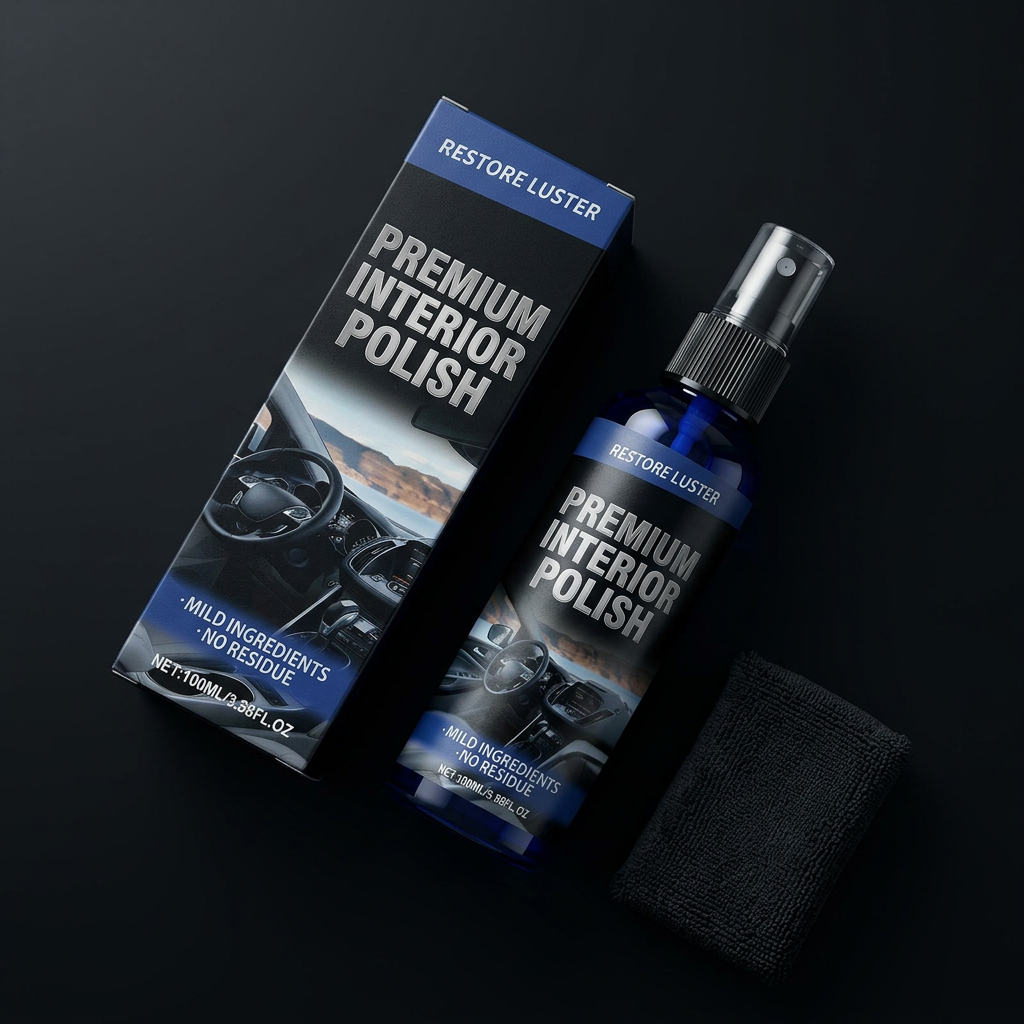 Interior Polish Flat Lay
