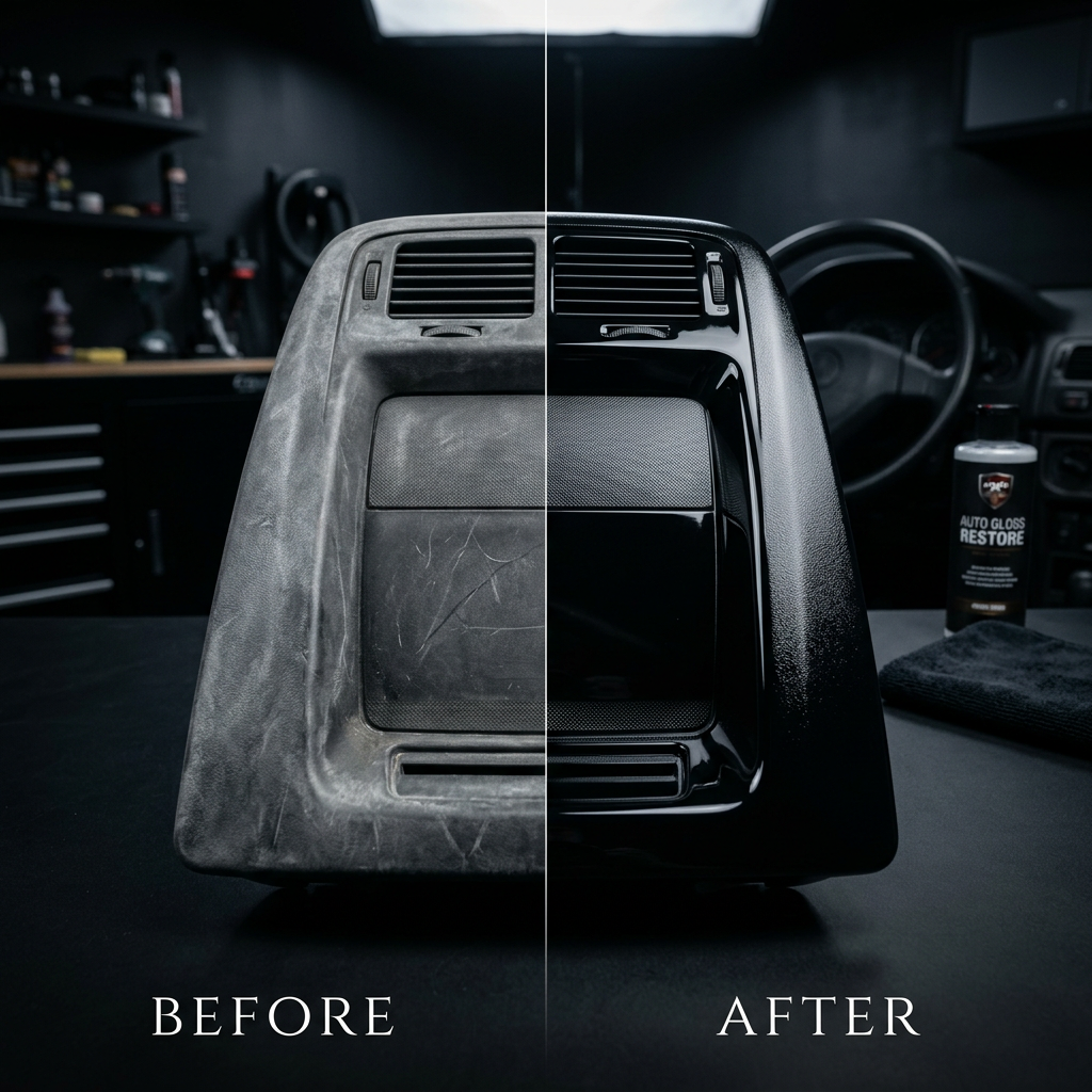 Plastic Restorer Before After