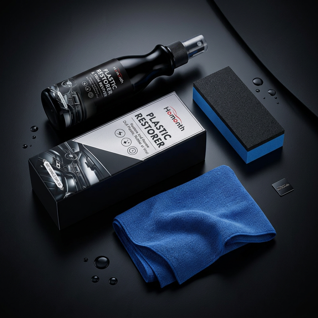 Plastic Restorer Flat Lay