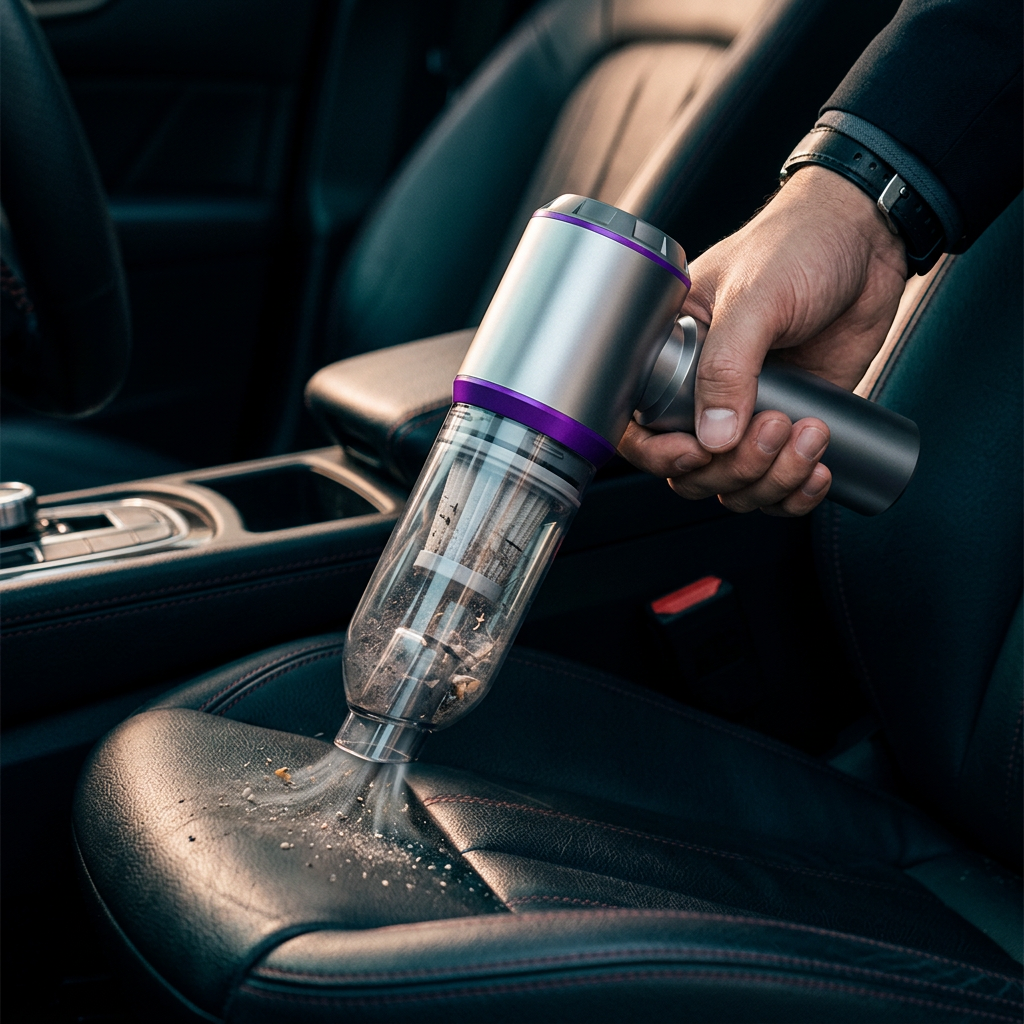 Vacuum in Use